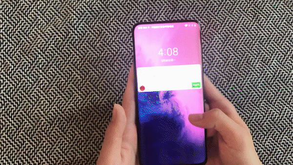 一加7 Pro滑动GIF
