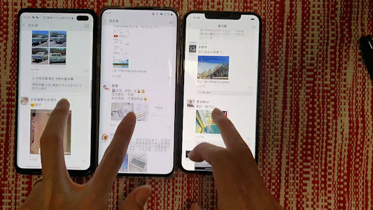滑动微信对比