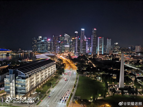 荣耀20 PRO夜景拍摄样张