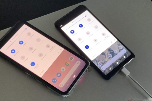 疑似谷歌Pixel 4 XL新机图片（图源GSMARENA）