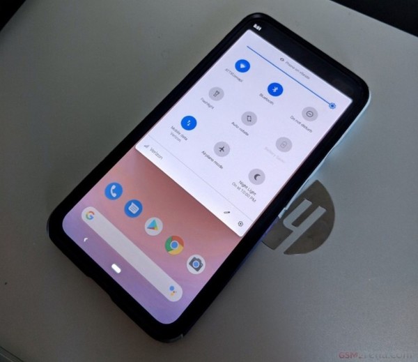 疑似谷歌Pixel 4 XL新机图片（图源GSMARENA）