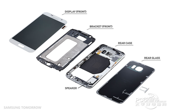 Galaxy S6做工怎么样 三星Galaxy S6拆机【图解】