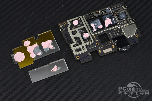 大神Note3的背面主要是芯片