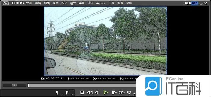 Edius铅笔画视频如何逐渐恢复成原图【教程】