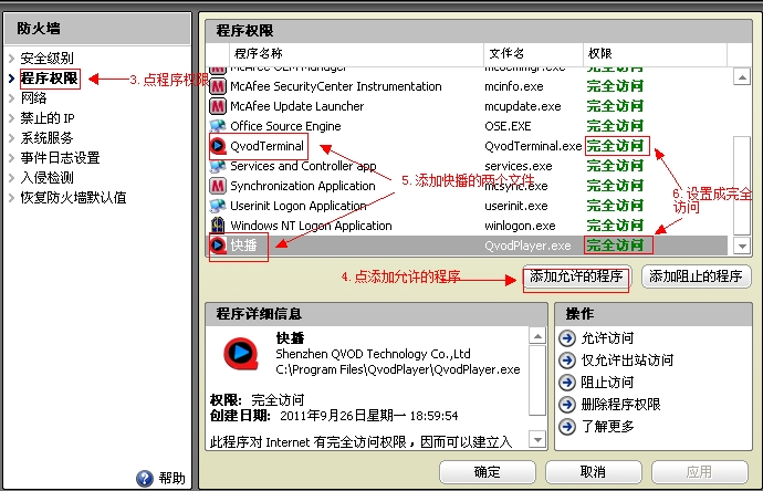 访问权限修改 访问权限修改