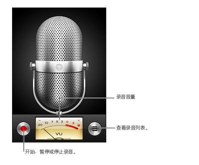 iPhone4S如何使用语音备忘录