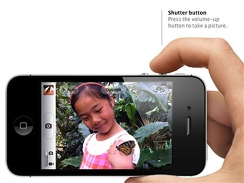 iPhone4S如何使用拍照功能