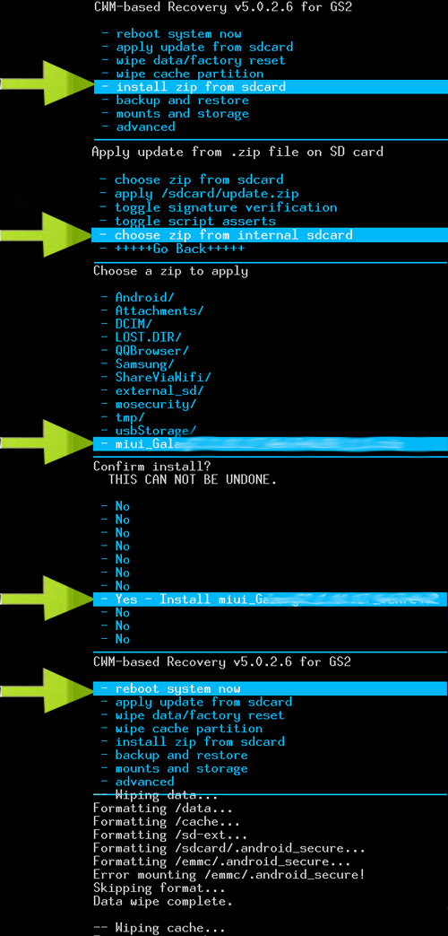 三星I9100怎么刷MIUI