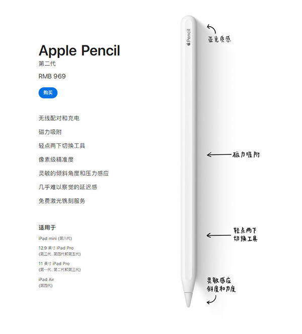 ipadpencil一代二代有什么区别 ipadpencil一代二代区别介绍【详解】