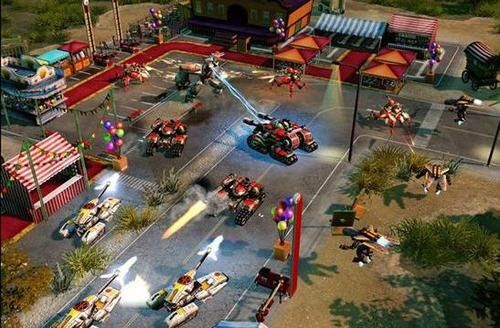 红色警戒3游戏截图