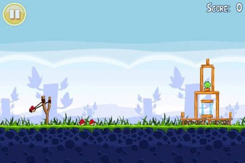 愤怒的小鸟游戏截图