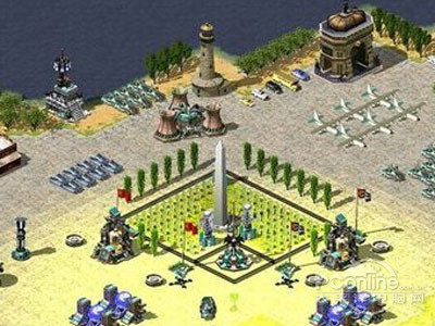 空投防御建筑物