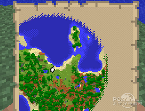 我的世界地图怎么用