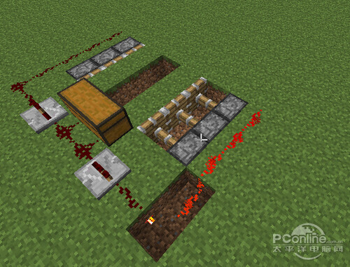 我的世界陷阱箱怎么用