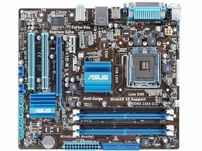 华硕P5G41C-M LX支持双显卡么