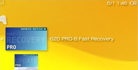 PSP3000的6.20 PRO-B6系统升级