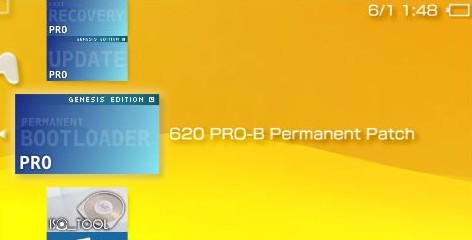PSP3000的6.20 PRO-B6系统升级