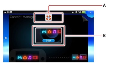 PSVita如何显示内容管理的LiveArea