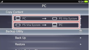 PSVita如何复制视频影像/音乐/图像等内容(电